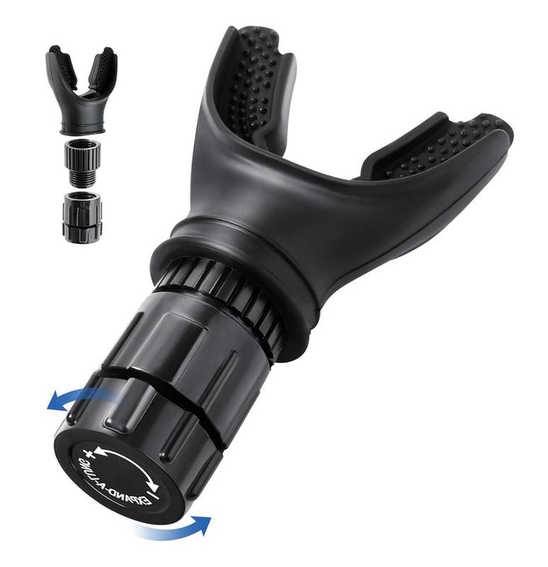 Breathing Exercise Device, Adjustable Respiratory Resistant, Portable Lung Capacity Abdominal Breathing Trainer Sports Accessories, Fitness Equipment