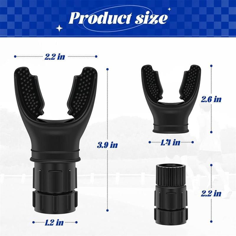 Breathing Exercise Device, Adjustable Respiratory Resistant, Portable Lung Capacity Abdominal Breathing Trainer Sports Accessories, Fitness Equipment
